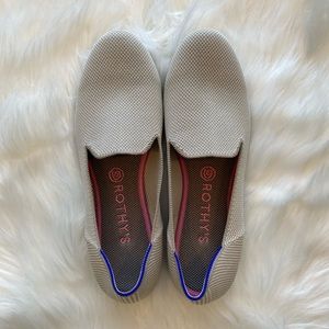 Rothy’s Loafer in Linen Double Stitch Sz 10